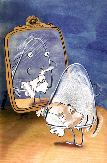 Essai isocele miroir