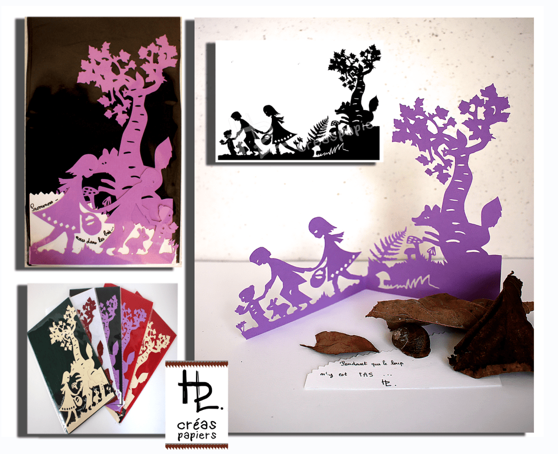 carte comptine 2 LOUP